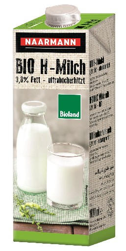 Naarmann Bio H-Milch 3,8% 12x1l