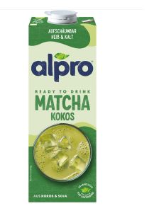 Alpro Soja Drink Matcha Kokos 1L