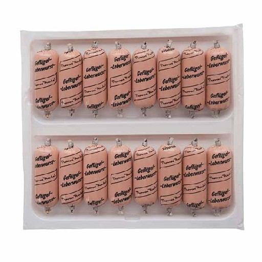 Geflügelleberwurst 16x25g