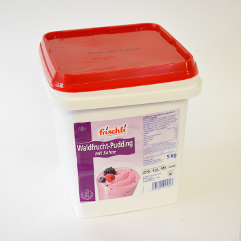 Frischli Sahnepudding Waldfrucht 5kg
