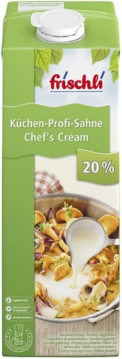 20% H-KÜCHENSAHNE FRISCHLI 12x1L Frischli H-Küchensahne 20 % 12x1l  
