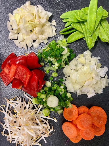 WOK  BOX  FRÜHLING (72) 4 KG Wok Box Frühling  4 kg