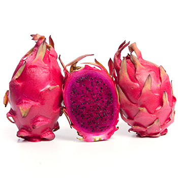 Thai Pitahaya rot-rot Stück
