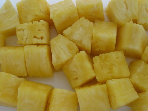 ANANAS WÜRFEL IES Napuro (72) 2,5KG Ananas Würfel  IES 2,5kg Napuro