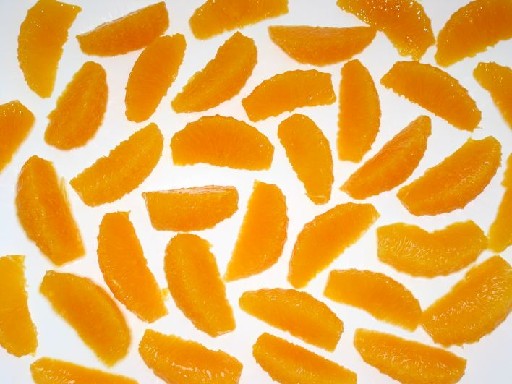 ORANGEN FILETS STANDARD MIT HAUT (72) 1,0KG Orangenfilets Standard mit Haut 1kg
