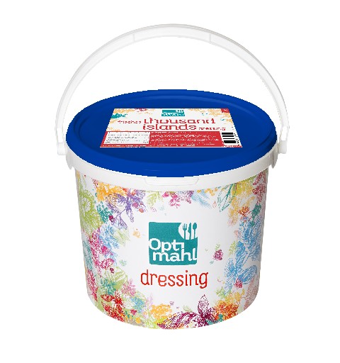 OPTIMAHL THOUSAND ISLAND DRESSING (244) 5 L EIMER Optimahl Thousand Island Dressing 5l Eimer