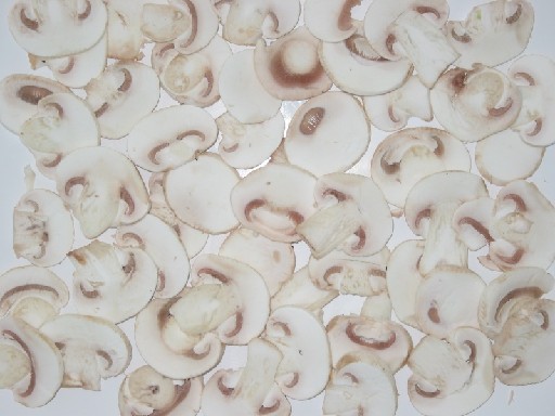 CHAMPIGNON SCHEIBEN FRISCH 3MM (72)  1 KG Champignonscheiben 3mm 1kg