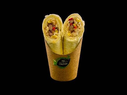 *WS* WRAP PREMIUM CHICKEN BBQ (521) 6 & 200 G Weizenfladen mit Hähnchenbrust und rauchiger Barbecuesauce Wrap Premium Chicken BBQ 6 x 200g