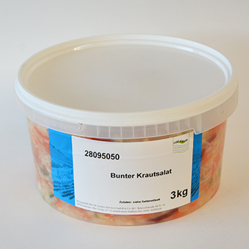 C&F BUNTER KRAUTSALAT 3.00 KG C&F Bunter Krautsalat 3,0kg