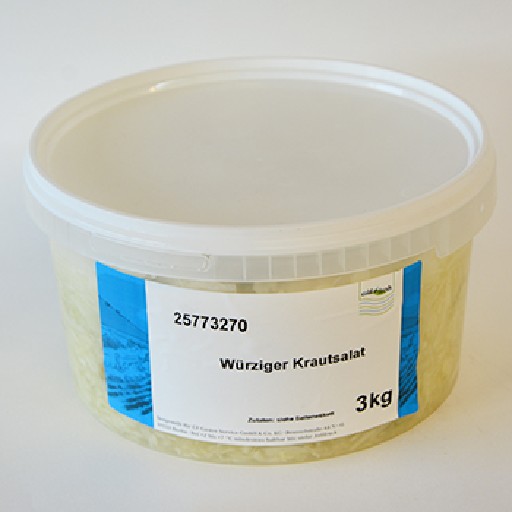 C&F WÜRZIGER KRAUTSALAT 3.00 KG C&F Würziger Krautsalat 3,0kg