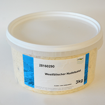 C&F WESTFÄLISCHER NUDELSALAT 3.00 KG C&F Westfälischer Nudelsalat 3,0kg