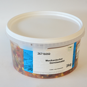 C&F MEXIKANISCHER GEMÜSESALAT 3.00 KG C&F Mexikanischer Gemüsesalat 3,0kg