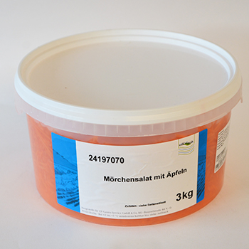 C&F 3.0 KG MÖHRCHENSALAT MIT ÄPFELN C&F Möhrchensalat mit Äpfeln 3,0kg
