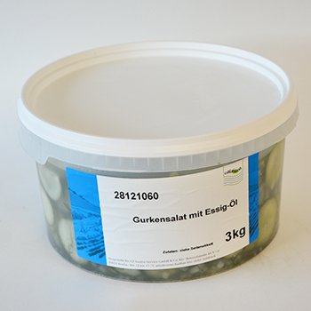 C&F GURKENSALAT MIT ESSIG-ÖL 3.00 KG C&F Gurkensalat mit Essig - Öl 3,0kg