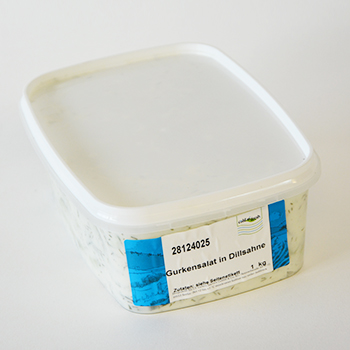 C&F GURKENSALAT IN DILLSAHNE 1.00 KG C&F Gurkensalat in Dillsahne 1,0kg