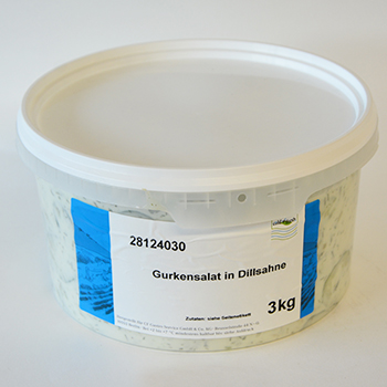 C&F DILLSAHNE GURKENSALAT 3.00 KG C&F Gurkensalat in Dillsahne 3,0kg