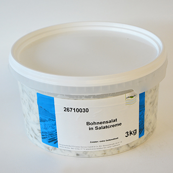 C&F BOHNENSALAT IN SALATCREME 3.00 KG C&F Bohnensalat in Salatcreme 3,0kg