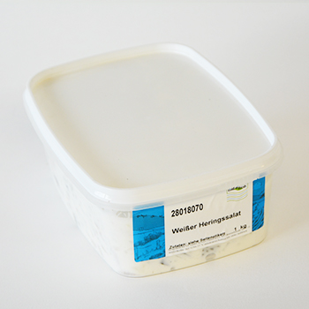 C&F WEIßER HERINGSSALAT  1.00 KG C&F Weißer Heringssalat 1,0kg