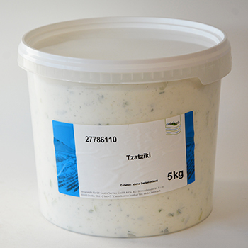 C&F TZATZIKI 5.00 KG C&F Tzatziki 5,0kg