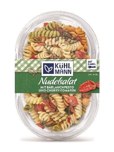 NUDELSALAT MIT GRÜNEM PESTO (355) 4X250G Nudelsalat mit grünem Pesto 4x250g