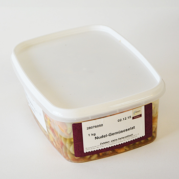 NAPURO NUDEL GEMÜSESALAT KLAR  1.00 KG Napuro Nudel  Gemüsesalat klar 1,0kg