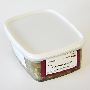 NAPURO GRÜNER BOHNENSALAT 1.00 KG Napuro grüner Bohnensalat 1,0kg