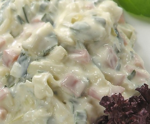 NAPURO PORREE- SCHINKEN-EIERSALAT 1.00 KG Napuro Porree-Schinken-Eiersalat 1,0kg