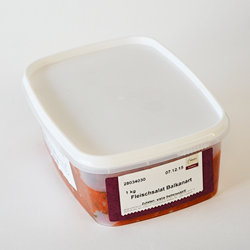 NAPURO RINDFLEISCHSALAT BALKANART 1KG Napuro Rindfleischsalat Balkanart 1kg