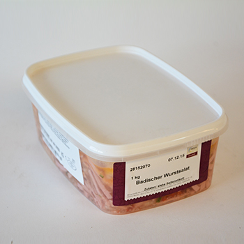 NAPURO BADISCHER WURSTSALAT 1.00 KG Napuro Badischer Wurstsalat 1,0kg