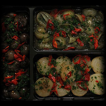 NAPURO ANTIPASTI-ZWIEBEL-MIX, 3 -FACH 1.50 KG Napuro Antipasti-Zwiebel-Mix, 3-fach 1,5kg