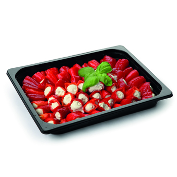 NAPURO ANTIPASTI GEFÜLLTE ROTE PAPRIKAGLOCKEN 1KG Napuro Antipasti gefüllte Rote Paprikaglocken 1 kg