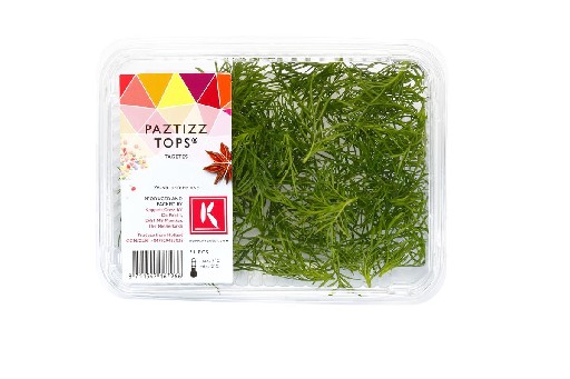 KOPPERT PAZTIZZ TOPS SCHALE Fenchelspitzen Koppert Paztizz Tops (Fenchelspitzen) Schale