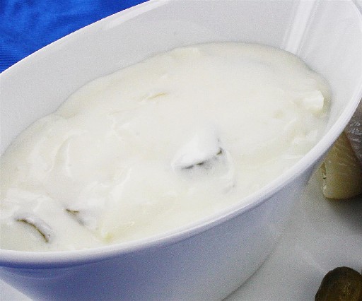 NAPURO SAHNE-SAUCE + ÄPFEL/ZWIEBEL "HAUSFRAUENSAUCE" (355) 5,00 KG Napuro Sahne-Sauce + Äpfel/Zwiebel "Hausfrauensauce" 5,0 Kg