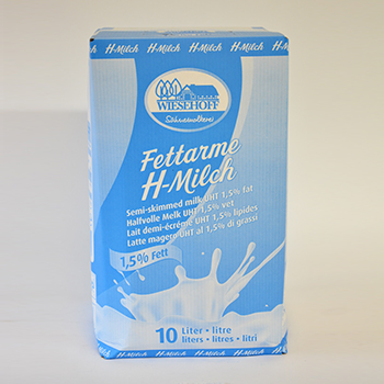 WH H-MILCH 1,5% 10L BAG IN BOX (351) WH H-Milch 1,5% 10l Bag in Box