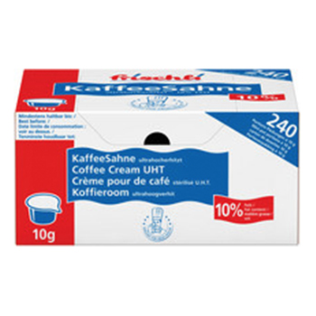 KAFFEESAHNE PORTIONEN 10% 240 X 10G FRISCHLI Kaffeesahne Portionen 10% 240x10g Frischli