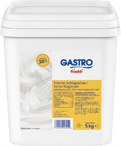 WH SCHLAGSAHNE 30% 5L Wiesehoff Schlagsahne 30% 5l