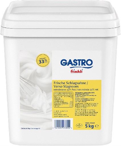 WH SCHLAGSAHNE 33% 5L Wiesehoff Schlagsahne 33% 5l