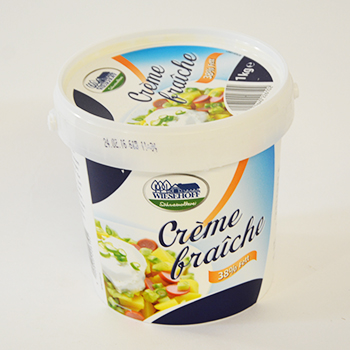 GASTRO CREME FRAICHE 38% 1KG Wiesehoff Creme Fraiche 38% 1,0kg