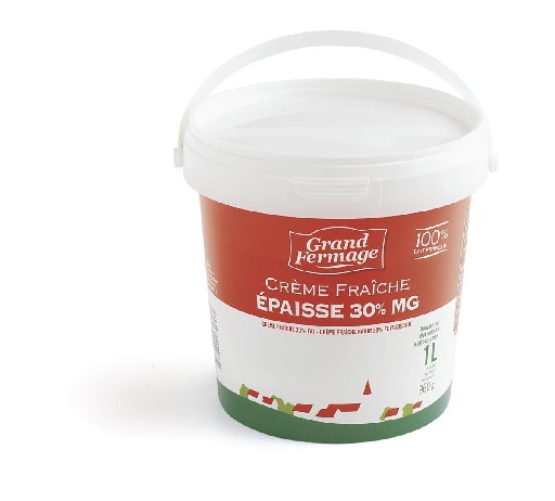 GRAND FERMAGE CREME FRAICHE 30% 1KG Grand Fermage Creme Fraiche 30% 1kg