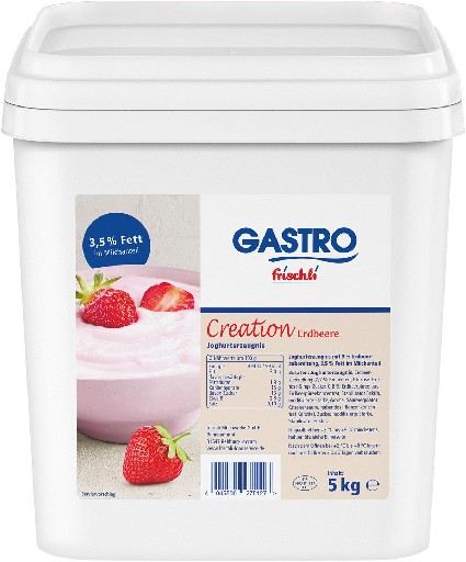 FRISCHLI FRUCHTJOGHURT ERDBEER 3,5% 5KG Frischli Fruchtjoghurt Erdbeer 3,5% 5kg