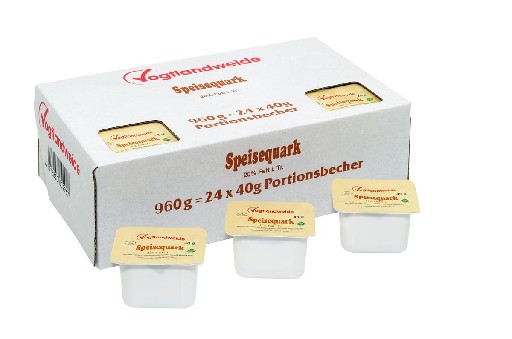 PORT. SPEISEQUARK 20% 24X40G Speisequark Portionen 20% 24x40g