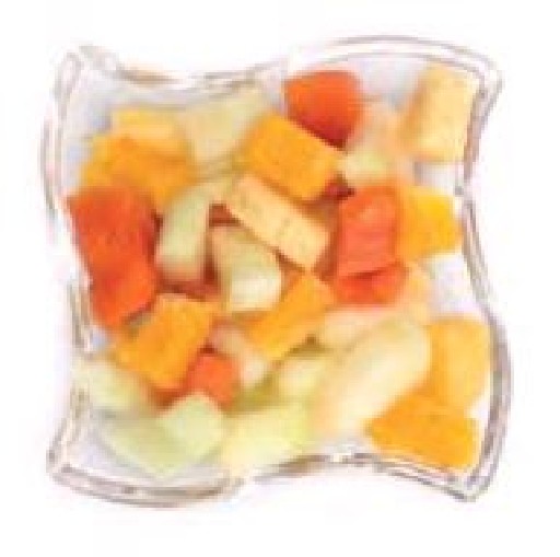 OBSTSALAT HAWAII (33 )3,0KG Orange, Honigmelone, Ananas, Mango, Papaya Obstsalat Hawaii 3kg