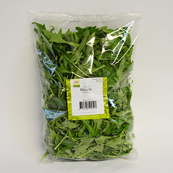 MIZUNA GRÜN (NAPURO, GSH) 250G BEUTEL/KG Napuro Mizuna Grün 250g