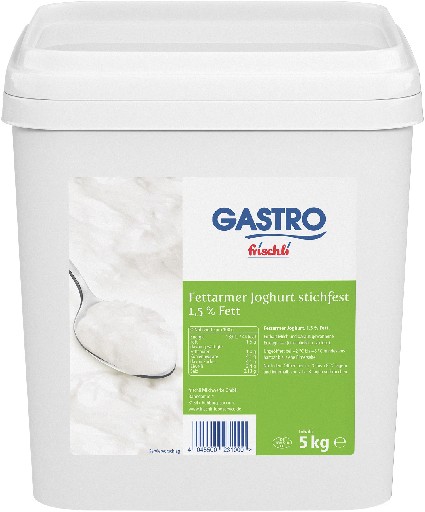 GASTRO JOGHURT NATUR (351) 1,5% 5KG Gastrof Joghurt natur 1,5% 5kg