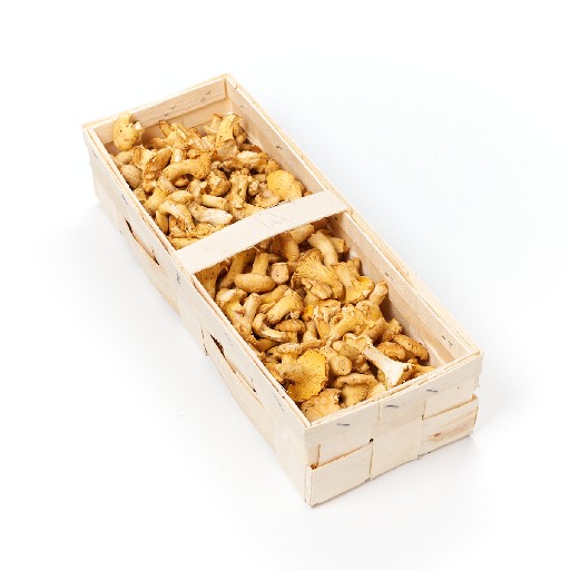 PFIFFERLINGE FEIN 1KG KORB Pfifferlinge fein 1,0kg Korb