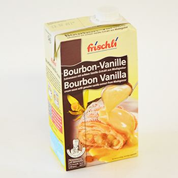 BOURBON VANILLE SAUCE FRISCHLI 1L TETRA Bourbon Vanille Sauce Frischli 1l Tetra