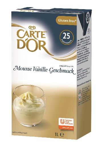 CARTE D´OR MOUSSE VANILLE (135) 1L TETRA Art-Nr. 6927 Carte d´Or Mousse Vanille 1l