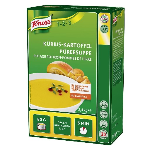 Knorr Kürbis Kartoffel Püreesuppe 2,4Kg