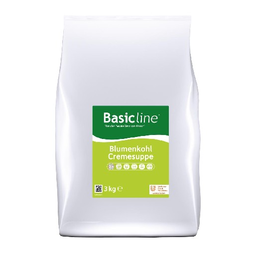 BASIC LINE BLUMENKOHLCREMESUPPE 3KG Beutel Art-Nr. 14904 Basic Line Blumenkohlcremesuppe 3kg