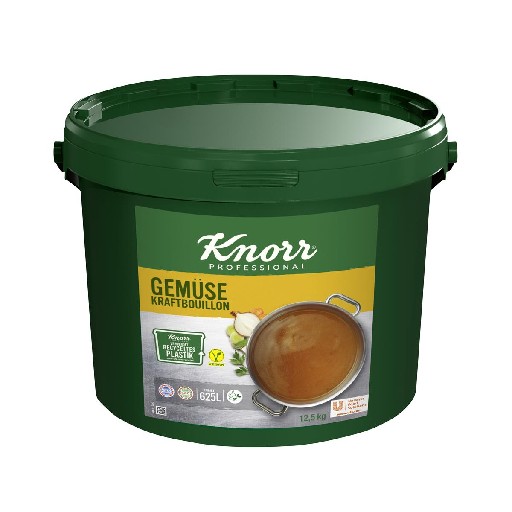 KNORR GEMÜSE KRAFTBOUILLON (135) 12,5KG EIMER Art-Nr. 4847 Knorr Gemüse Kraftbouillon 12,5 kg